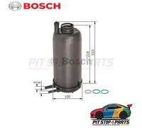 For Iveco Daily Fuel Filter In-Line Bosch F026402045 233 mm Premium 2007-2012