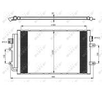 FOR IVECO DAILY IV PLATFORM/CHASSIS A/C CONDENSERS 350083