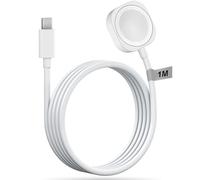 For iWatch Charger - 2025 New【MFi Certified: Watch USB-C Fast Magnetic Charging Cable (1m/3.3ft)】for iWatch Series Ultra 2/Ultra/9/8/7/6/5/4/3/2/1/SE, Type-C Portable iWatch Charging Dock, White