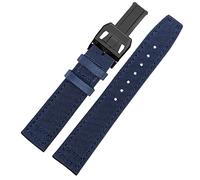 for IWC Pilot Spitfire Timezone TopGun Strap Green Black Belts Wristwatch Straps 20mm 21mm 22mm Nylon Canvas Fabric Watch Band