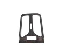 For IX1 X1 U10 U11 2023-2024 ABS Carbon Fiber Car Rear Exhaust Vent Panel Frame Trim MCQNDS(Black wood grain)