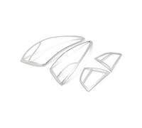 for IX35 2010-2014 High Quality ABS Chrome Rear Taillight Lamp Hood Decoration Cover Trims Accessories 4Pcs/Set