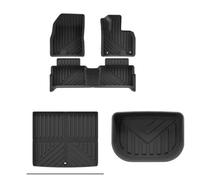 For JAECOO 5 EV Right-Hand Drive 2025 TPE Floor Mats And Trunk Liner Backrest Pad Auto Boot Liner(Set 5PCS)