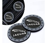 for Jaguar Car Cup Coaster, Drink Holder Coaster for Jaguar XE XEL XF XFL XJ F-PACE F-Type, 2PCS
