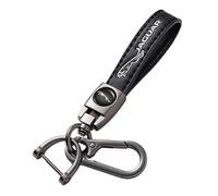for Jaguar Car Keychain Car Keyring for Jaguar XE XEL XF XFL XJ F-PACE F-Type,Women/Men's Key Chains Key Ring for Car Keys,Family Present Car Key Fob Holder Car Key Lanyard Replacement