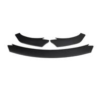 For Jaguar For F-TYPE 2013-2019 3Pcs Front Bumper Lip Body Kit Spoiler Diffuser Deflector Sports Modification Accessory Car Front Bumper Lip Spoiler(Matte black)