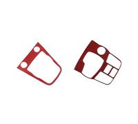 For Jaguar For F-TYPE 2013-2022 Center Console Gear Shift Control Frame Gearshift Panel Cover Car Accessories Car Interior Mouldings(Style C Red)