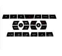 for Jaguar for XF for X250 2012-2015 Car Window Lifter Steering Wheel Gear Shift Switch Button Stickers Black Covers Repair Decals Gear Shift Panel Trim(F)