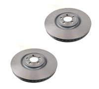 FOR JAGUAR XFR XFRS SPORTBRAKE XJ FRONT PAIR OF BRAKE DISCS