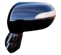 For Jazz 2005-2008 Gd1 Gd3 For City 2007 2008 Gd6 Gd8 Car Exterior Mirrors Electrically Adjustable Turn Signals Auto Electric Mirrors(Black-Left Passenger Side)