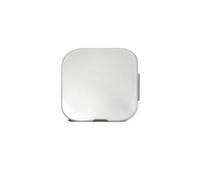 For Jazz For Fit GD GD1 GD3 Hatchback 2003 2004 2005 2006 2007 Car Front Bumper Tow Hook Cover Cap Lid Bumper Dust Cover(Silver)