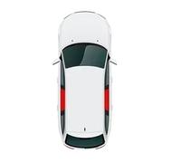 For Jazz For Fit GE 2008-2015 Curtain Mesh Front Windshield Custom Magnetic Car Window Sunshade Car Window Shade