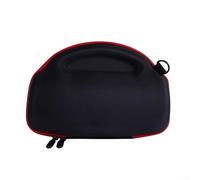 For JBL Charge 6 Speaker Carrying Case Waterproof and Portable, EVA Material with Adjustable Shoulder Strap for Travel Protection (Red)