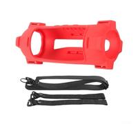 For JBL Flip 7 Speaker Silicone Cover Lightweight and Functional Protection (Red)