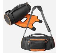 for jbl for boombox 3 Protective Case 47cm with Pocket for | Shockproof EVA shell, soft velvet lining, zipper closure, fits for boombox 3 perfectly, travel ready