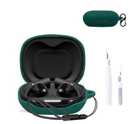for JBL Sense Pro Case Cover,NOUKAJU Earphone Protective Cover(with Carabiner + Lanyard + Cleaning Pen) Drop-Proof,Scratch-Proof,Shock-Proof,Case for JBL Sense Pro(Green)
