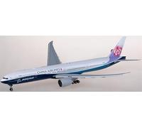 for JC Wings for China Airlines for Boeing 777-300ER Dreamliner B-18007 Flaps Down 1:200 Aircraft Pre-built Model