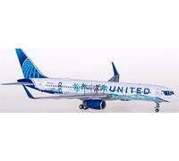 for JC Wings for United Airlines for Boeing 757-200 N14106 Her Art Here 1:200 Airplane Pre-built Model