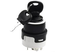 For JCB Ignition Switch with Two Keys, 10-Pin, Compatible with 701/80184 85804674, for 4CX Loader and Excavator Parts