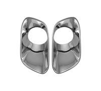 For Jeep Cherokee 2014-2018 ABS Chrome Front Fog Light Lamp Cover Trim Fog Light Bezel Decoration Frame