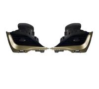 For Jeep For Cherokee Front Dash Center Console Air Condition Vent A/C Grille Outlet Dashboard Car Air Conditioning AC Vent Grille(Gold 1set)