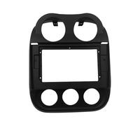 For Jeep For Compass 2010 2011 2012 2013-2016 2 Din Dash Panel Frame Kit Car Audio 10.1" Big Screen DVD Fascia Frame Adapter Dashboard trim frame(Only Frame)