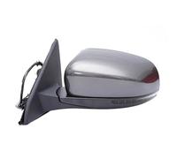 For Jeep For Compass 2017 2018 2019 2020 2021 Car Outside Side Rearview Mirror Assembly Electric Folding Heating Turn Signal GFVFGNLNNA(Left 9 Wire Grey)