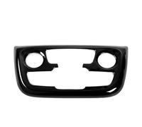 For Jeep For Compass 2017-2020 Interior Automatic Air Conditioning Control Panel Decoration Cover Car Accessories AJOHBM(Black)
