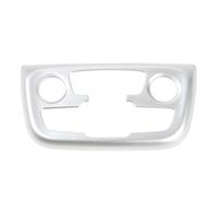 For Jeep For Compass 2017-2020 Interior Automatic Air Conditioning Control Panel Decoration Cover Car Accessories DYDGUTUFB(Silver)