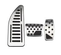 For Jeep For Compass 2017-2021 For Renegade Accessories Stainless Steel Accelerator Pedal Brake Pedals Cover Rest Clutch Pedal Pads Covers