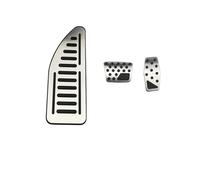 For Jeep For Compass 2017-2021 For Renegade BU 2015-2023 Accelerator Brake Pedal Footrest Pedals Cover Pads Accessories AT Car Car Non-Slip Pedals(AT WITH REST B)