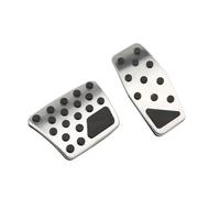 For Jeep For Compass 2017-2021 For Renegade BU 2015-2023 Accelerator Brake Pedal Footrest Pedals Cover Pads Accessories AT Car Car Non-Slip Pedals(AT)