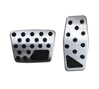 For Jeep For Compass For MP For Renegade For BU For Fiat For 500X Accessories Stainless Steel Foot Brake Gas Pedal Pad Cover Car Brake Foot Pedals Pad