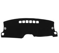 For Jeep For Compass For Patriot 2011-2017 Car Dashboard Cover Dash Sun Shade Protect Carpet Interior Accessories Car Dashboard Cover Dash Mat(Right Hand Drive,Black(Red Edge))