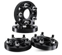 For Jeep For Gladiator 2019-2024 M14 X 1.5 Flange Plate T6-7075 Wheel Spacers Aluminum Alloy Hub Widened Adapter Cars Wheel Spacers(4pcs 50mm)