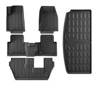 For Jeep For Grand For Cherokee L 7Seat 2021-2024 Car Floor Mats Cargo Liner Trunk Pad Left Hand Drive Floor mat set(5P)