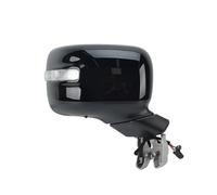 For Jeep For Renegade BU 2015 2016-2022 Glossy Black Heated Turn Signal Light Side Door Mirror Assembly Complete Wing Mirrors for Cars(1pc right)