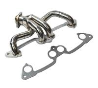 For Jeep For Wrangler 1991 1992 1993 1994 1995 1996 1997 1998 1999 2000 2001 2002 TJ & YJ 2.5L Stainless Steel Exhaust Headers Manifold Kits Car Exhaust Pipes