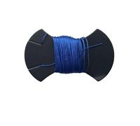 For Jeep For Wrangler 2018 2019 2020 2021 Hand Sewing Car Steering Wheel Cover Protector Braid On The Whee(Blue Thread)