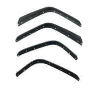 For Jeep For Wrangler For Gladiator JT 2018-2023 Wheel Arch Flaps | 4Pcs Car Front Rear Fender Flares Extensions Set Car Accessories(Low Fender Version)