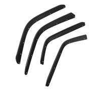 For Jeep For Wrangler For Gladiator JT 2019 2018-2023 Front Rear Car Wheel Fender Flares Arch Flaps Mudguard Splash Extensions Strips Trim(Low Fender Version)