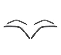 For Jeep For Wrangler For JL 2018-2025 4PCS Car Front Rear Mudguard Low Fender Splash Protector Protective Guards UOEMCRTB