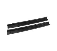 For Jeep For Wrangler JK 2007-2017 2 Door 2Pcs Car Front Door Sill Entry Guard Strips Car Door Sill Protection