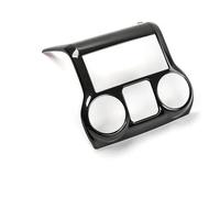 For Jeep For Wrangler JK JKU 2011-2017 Window Control Panel Trim Cover Console Dashboard Decoration MCQNDS(Black Carbon Fiber)