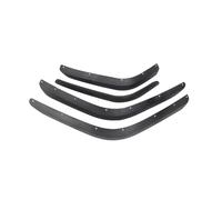 For Jeep For Wrangler JL 2018+ 2021 2022 2023 Car Front Rear Mudguard Low Fender Splash Protector Protective Guards Flares Mudflaps Car Wheel Eyebrow Arch(Low Fender)