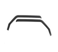For Jeep For Wrangler JL 2018-2022/JK 2007-2018 Car Side Window Wind Deflectors Vent Visors Sun Wind Rain Shield(Black JK 07-17 2 door)