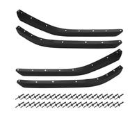 For Jeep For Wrangler JL 2018-2025 Car Front Rear Mudguard Eyebrow Widening Fender Splash Protective Guards Flares Mudflap Wheel Arch Trim Moulding