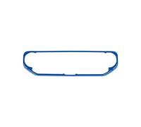 For Jeep For Wrangler JL For Gladiator JT 2018 Up Interior Car Air Conditioning Control Knob Panel Decoration Cover Accessories Gear Shift Side Decoration Strip Trim( Blue)