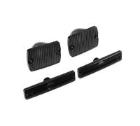 For Jeep For Wrangler YJ 1987-1995 Wheel Eyebrow Signal Lamp Smoked Lens Front Turn Signal Light Side Marker Light Housing Wing Mirror Indicator Light