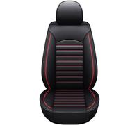 For Jeep Patriot 2000-2023 Car leather seat cover,Front Rear Seat Cover Universal Waterproof Seat Protector,B/Black and Red